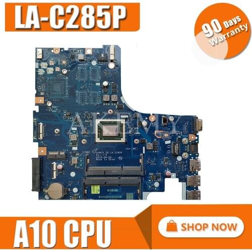 Free shipping Brand New !!! AAWZA ZB LA-C285P Motherboard For Lenovo 500-15ACZ laptop ( for AMD A10-8700P CPU tested 100% work