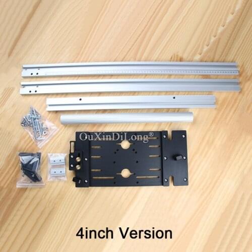 DHL Accurate Reversible Guide Woodwork Edge Guide for Circular Saws,Trimmer, Marble Machine JF1155