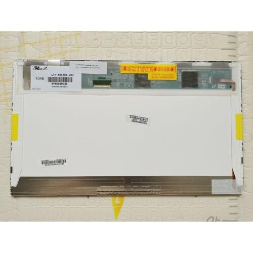 Free shipping 16" lcd matrix ltn160at06 LTN160AT06-A01 LTN160AT06-W01 LTN160AT06-B01 LTN160AT06-H01 LTN160AT06-T01 hsd160phw1