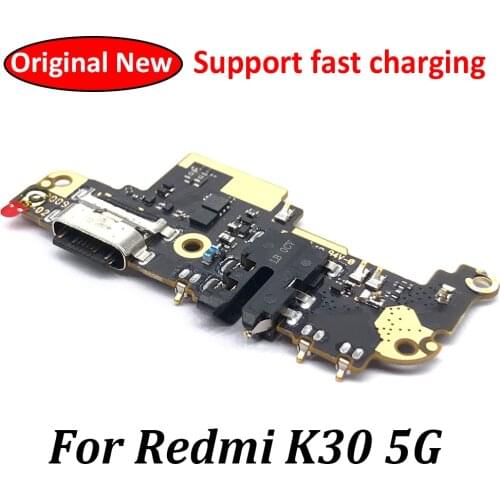 USB Micro Charger Charging Port Dock Connector Microphone Board Flex Cable Original New For Xiaomi Redmi K30 5G