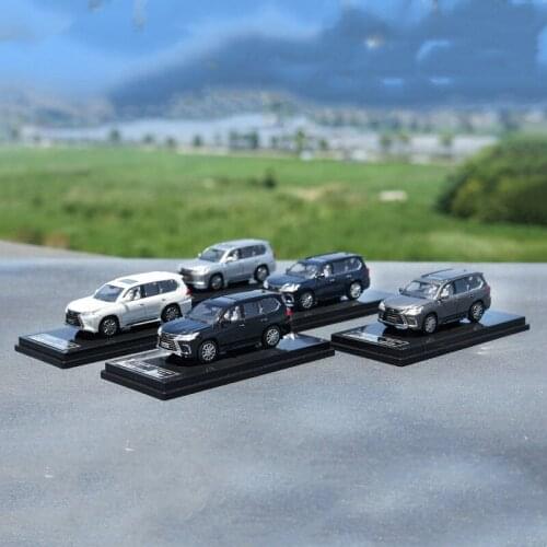 1/64 alloy die-casting simulation car model Lexus LX570 off-road vehicle adult collection childrens toy gift family display