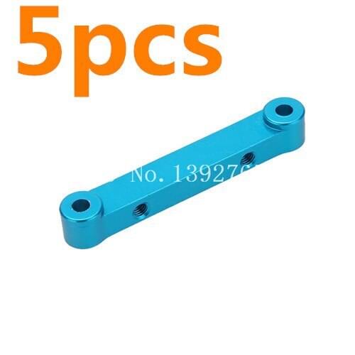 Wholesale 5Pcs/Lot 122034 (02143) Aluminum Rear Anti-Spuat Plate HSP 1/10th 4WD R/C Upgrade Parts 94122 XSTR Power