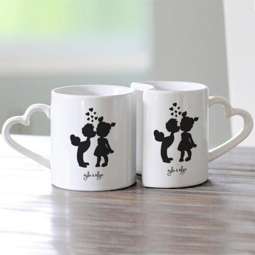 Personalized Dual Dear Cup (Valentines Day Temalı-35)