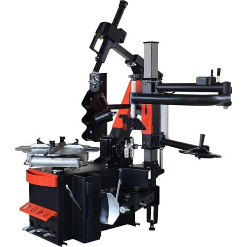 Automatic tire changer / tire balancer / left and right 24 inch double jibs / car tire changer / run-flat tire rake machine