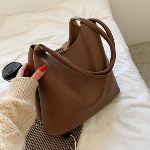 High Quality PU Leather Shoulder Bags for Women 2021 Branded Designer Handbags Womens Trend Hand Large Capacity Crossbody Bag