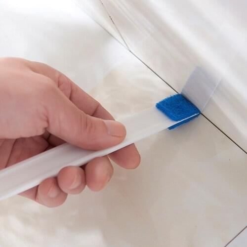 1PC Multifunction Window Groove Cleaning Brush Track Scraper Computer Keyboard Cleaner