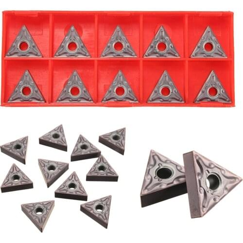 10Pcs TNMG160404-MA VP15TF / TNMG331 MA VP15TF CNC Milling Carbide Inserts Blade
