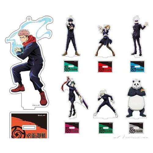 Anime Jujutsu Kaisen Itadori Yuji Gojo Satoru Acrylic Figure Stand Display Model Plate Fashion Decorations Tabletop Holiday Gift