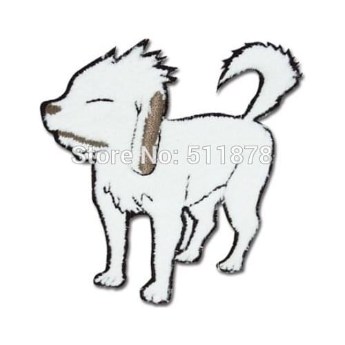 3" Shippuden Akamaru anime Movie TV Series cosplay Embroidered iron on patch APPLIQUE
