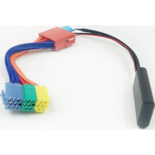 Bestolink Car Radio Bluetooth AUX Adapter ISO Harness Audio Cable for Volkswagen Blaupunkt Radio 2000 UP