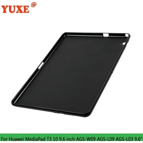 Tablet Case For Huawei MediaPad T3 10 9.6 inch AGS-W09 AGS-L09 AGS-L03 Funda Back TPU Silicone Anti-Drop Cover for t3 9.6"