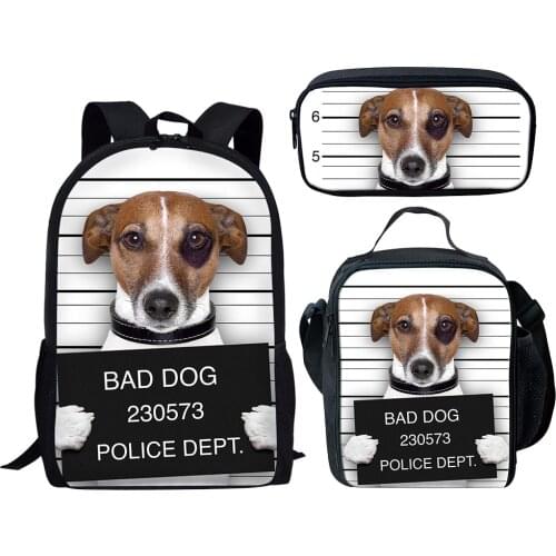 Dog Backpack Cartoon Childrens Mini School Bag Travel Childrens Bags Waterproof Backpacks For Boy Girls