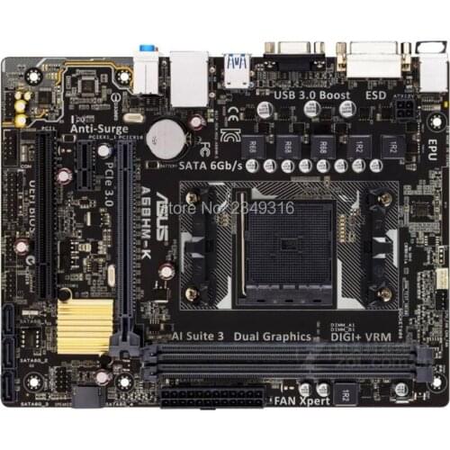 For ASUS A68HM-K original motherboard Socket FM2+ fm2 DDR3 A68 Desktop Motherboard