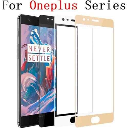 For Oneplus 6 Protective Glass For One plus 6 glass 5 5T 3 3T Screen Protector Tempered Glas 5 3 t Protection Film Full Cover 9H