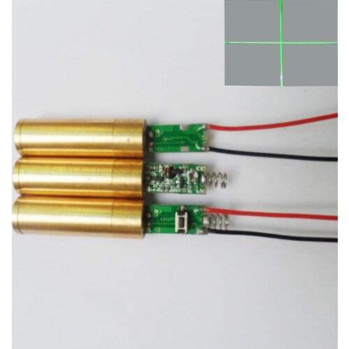 Cross line laser marking laser light module head tube laser marking instrument head positioner 50mw