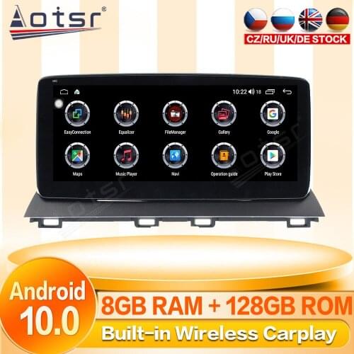 Android Tape Radio Recorder Car For Mazda 3 2013 2014 2015 2016 2017 2018 GPS Navi Multimedia Player Stereo Autoradio Head Unit