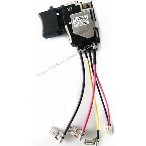 Makita Switch 6513633 651363-3 for BTD043 spare parts