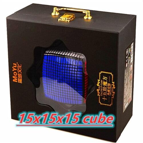 MoYu 15x15x15 Magic Cube moyu 15x15 Puzzle Cube 15Layers Speed Cube Professional Puzzle Toys Moyu 15x15 Puzzle cubo