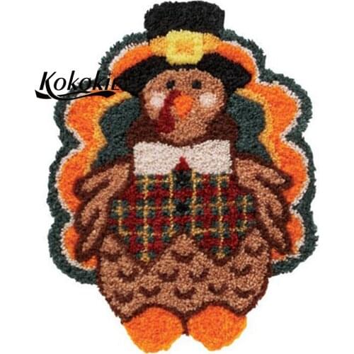 Diy rug carpet latch hook kits rug Halloween decoration tapijt Knitting needle kit for carpet embroidery handwerken knooppakket