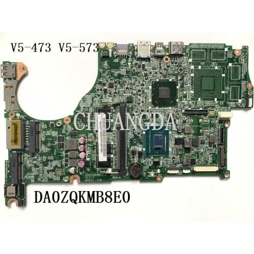 NBMA311004 for ACER Aspire V5-572P Laptop Motherboard DA0ZQKMB8E0 SR0XL I5-3337U SLJ8C DDR3