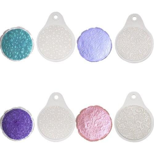 New DIY Mold Lace Mat Coaster Flexible Silicone Mold Epoxy Resin Making Craft Clay Resin Molds Jewelry Making Accessories