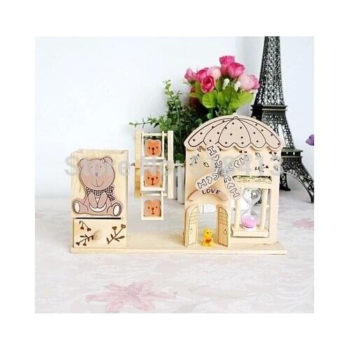 Furnishing Articles Of Modern Household Act The Role Ofing Is Tasted Music Box Brush Pot Educational Wood 2021