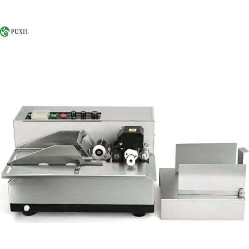 Widened Printing Machine 3-30cm MY-380F Produce Solid Ink Roll Coding Card Bag Continuous Date Printer Machine