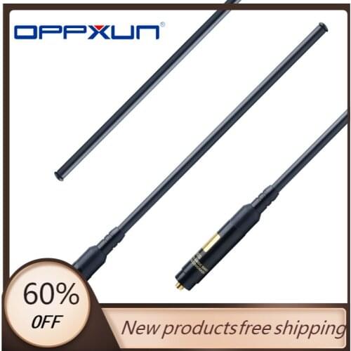 RH-660S SMA-Female/Male/BNC 144/430MHz Dual Band High Gain Antenna For Baofeng TYT Walkie Talkie UV-5R BFUVB3 Plus UV-82 BF-888S