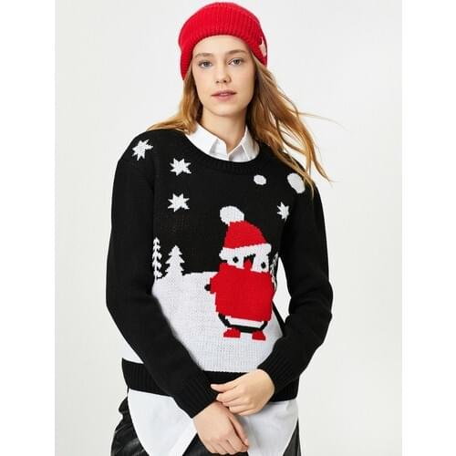 Family christmas women sweater 2021 unisex different designs best woman christmas dress - Made in Turkey