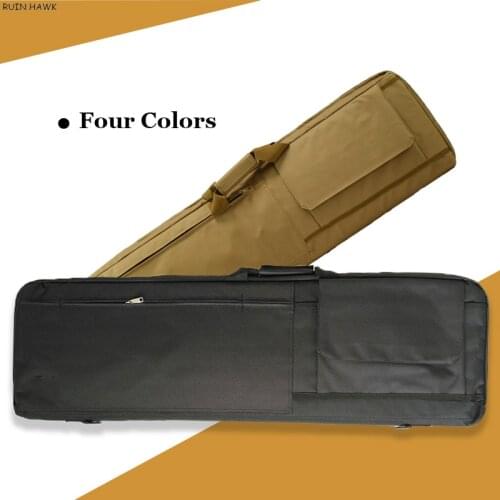 85CM / 100CM Heavy Duty Tactical Airsoft Gun Hunting Shooting Rifle Gun Protection Carry Case Shoulder Bag With Cushion Pad