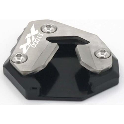 Stand Extension Support Plate For BMW S1000XR S1000 XR Side Kickstandenlarger pad Logo 2015 2016 2017 2018 2019 2020