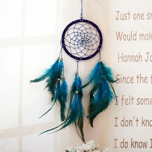 Feather Dream Catchers Boy Girl Gifts Room Hanging Ornament Tassel Wall Hanging Ornament Decor