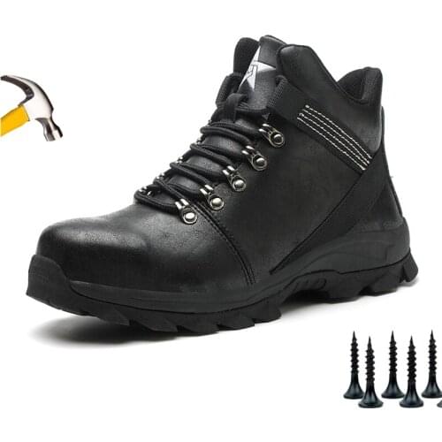 TopFight High Top Unisex Safety Boots Size 48 47 Puncture-Proof Working Shoes Lighweight Construction Tactical Desert Combat