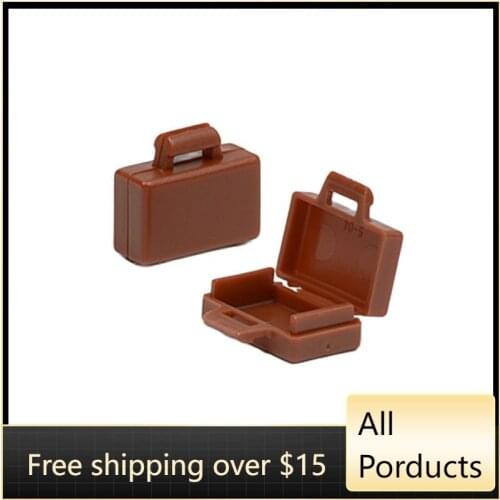 10PCS High-Tech Assemble Particle 4449 Suitcase Building Blocks Kit Part Idea DIY Toys For Children Birthday Gifts