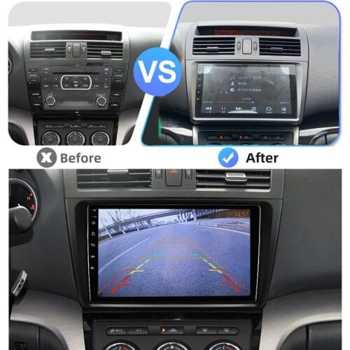 2din Radio Android For Mazda6 2012 2013 2014 Android 11 Car Audio Multimedia Video Player Navigation Radio Tape Recorder Carplay