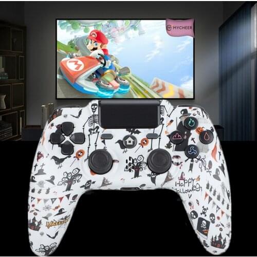 For Sony PS4 Wireless Joystick Controller Bluetooth-compatible Vibration Gamepad Games Console Christmas halloween
