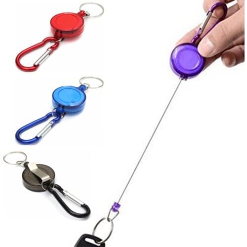 Keychain Men Women Key Holder Organizer Pouch Split Car Key Bag Wallet Housekeeper Key Case Mini Card Bag