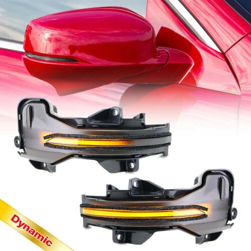 For Honda Accord CRV HRV JAZZ FIT For Odyssey Spirior Hybrid XRV Vezel Led Side Mirror Blinker Light Dynmaic Turn Signal Lamp