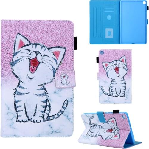 Kawaii Magnetic Tablet Coque For Samsung Galaxy Tab A 8.0 2019 Case 8.0" T290 T295 T297 + Stylus For Galaxy Tab A 8 2019 Case