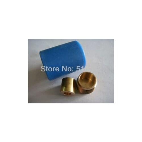 Brass and Plastic Sleeve/ Seat for 077 Guide Wheel(pulley) dia.22mmx28mm for High Speed Wire Cut EDM Parts