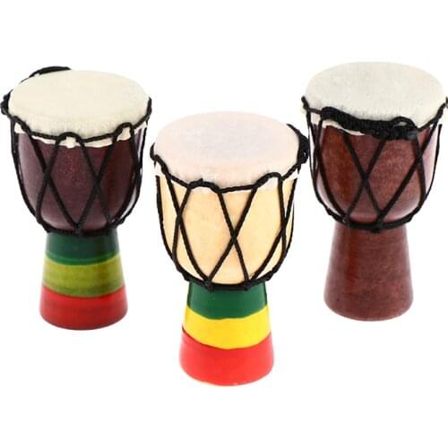 Miniature Dollhouse Decor Toys Best Doll Instrument Drum Musical Toy Mini Model For Dollhouse Decoration