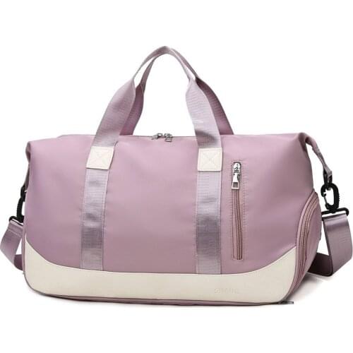 Fashion Large Travel Bag Women Large Capacity Tote Bag Handbag Oxford Waterproof Shoulder Bag Women Weekend Yoga Gym Bag Female
