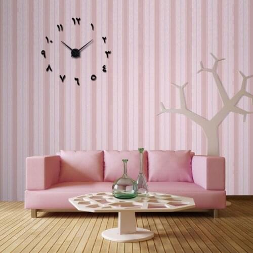 Fashion Decorative Diy 3d Wall Clock Classical design Clocks Stickers Quartz Needle Acrylic Mirror Watch Living Room