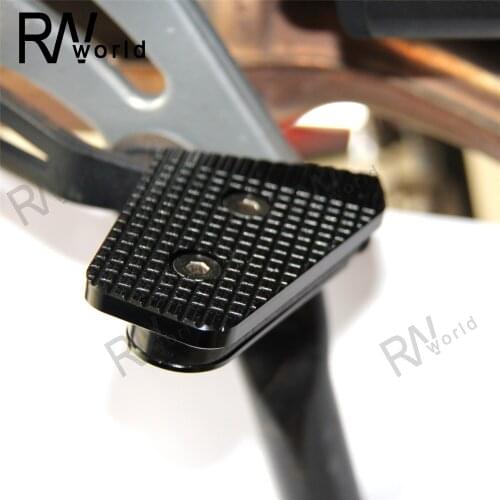 Motorcycle Brake Pedal Pad Set Heel Plates Guard Protector For BMW R1200GS 2013-2018 R1200 GS R 1200GS 2014 2015 2016 2017 2018