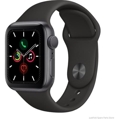 New Apple Watch SE Only GPS 40MM/44MM Aluminum Case with White/Black/Pink Sand Sport Band Remote Heart Rate Smartwatch