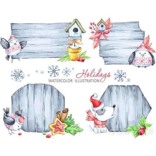 DABOXIBO Christmas Greeting Card Clear Stamps Mold For DIY Scrapbooking Cards Making Decorate Crafts 2020 NEW Arrival