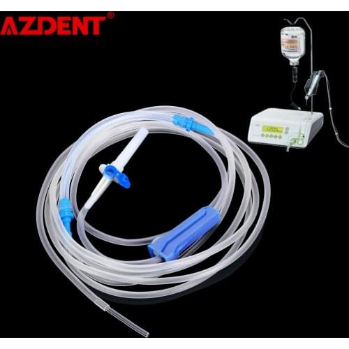 Dental Implant Flush Hose Oral Irrigation Disposable Tube Kit Tubing Set for Surgical Drive Unit with Flow Regulator