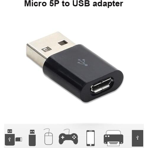 USB Male To Micro USB Female OTG Adapter Converter Data Charger For Mobile Phone Telephone Tablet PC Connector Accessories