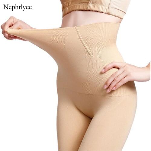 Plus Size 5XL Women High Waist Body Shaper Lady Slimming Tummy Control Pant Female Body Shaping Closing Pants B010