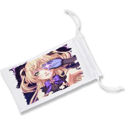 1 case multi-purpose bag Princess Thunder video game ANIME glasses dice custom role color child girl drawing